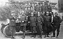 1928 Primo secolo di vita dei Vigili del Fuoco. La marchesa Buzzacarini, madrina del Corpo, col Comandante Locarni. La squadra dei pompieri padovani (2) (Laura Calore)